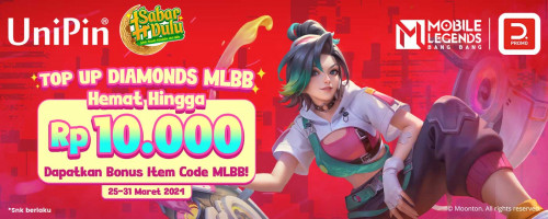 Rayakan Ramadan bareng DOKU Wallet di UniPin dengan Top Up Diamonds MLBB Hemat Rp 10Ribu & Dapatkan Bonus Item Code!